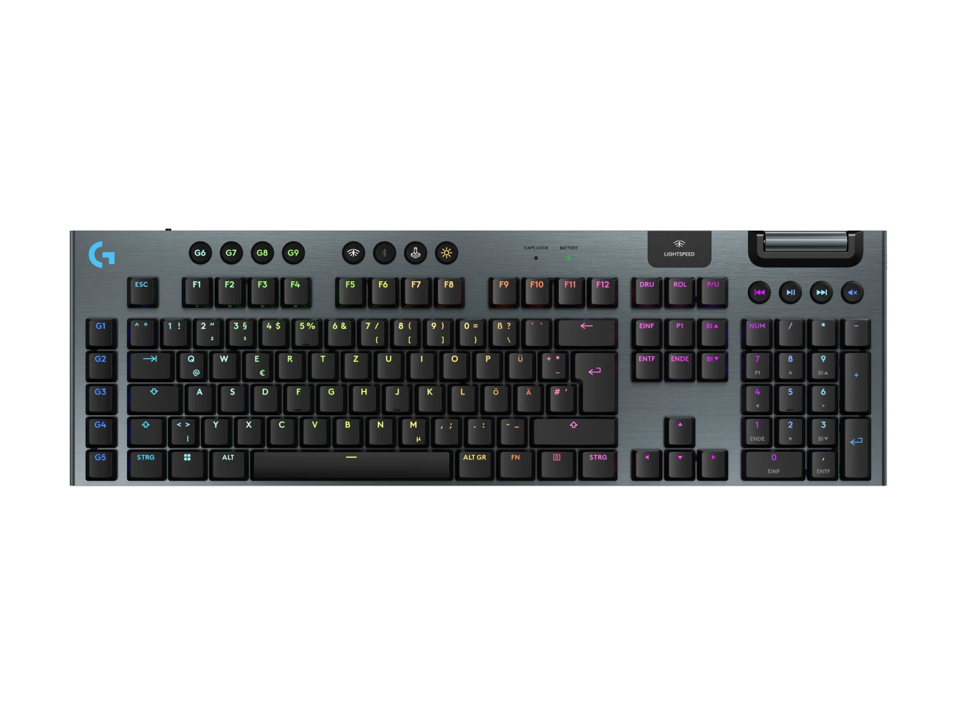 G915 X LIGHTSPEED KABELLOSE GAMING-TASTATUR