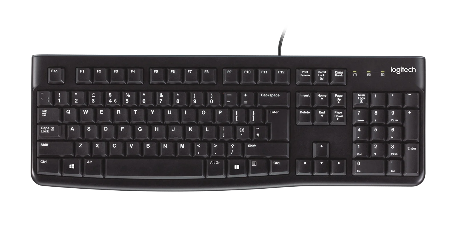 K120 Corded Keyboard