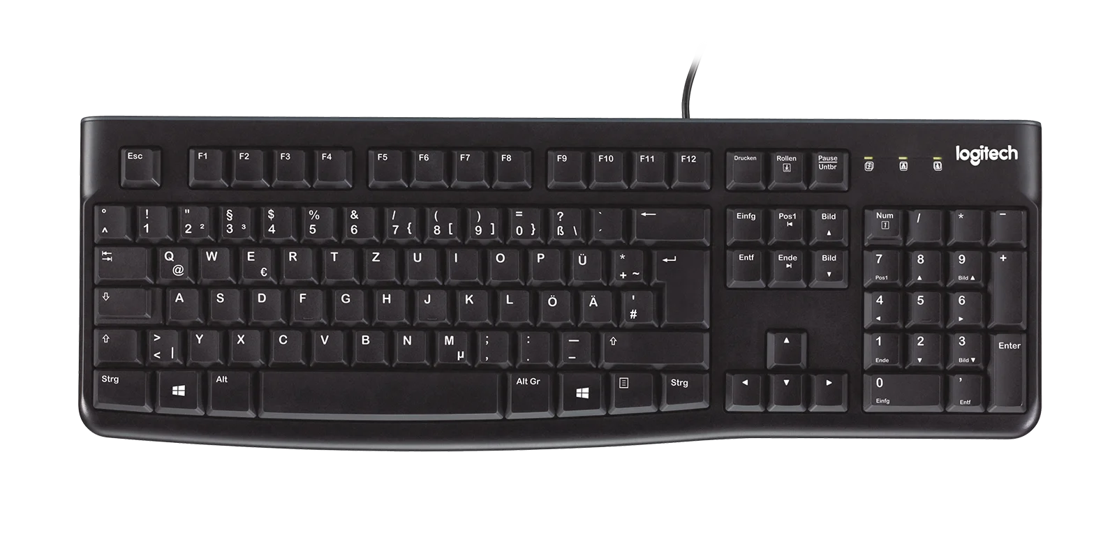K120 Corded Keyboard