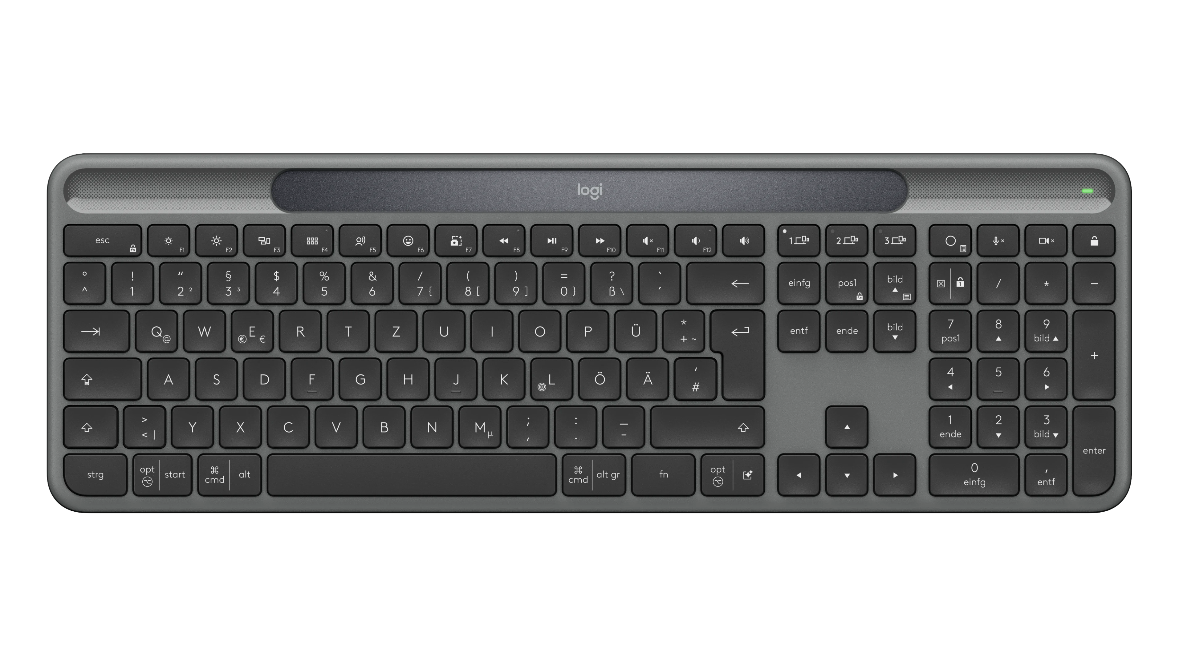 Signature Slim Solar+ wireless keyboard K980